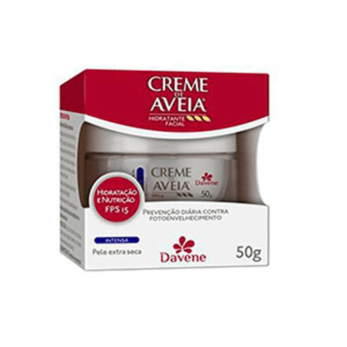 Creme Facial Davene Aveia Intensa Fps15 Com 50 Gramas