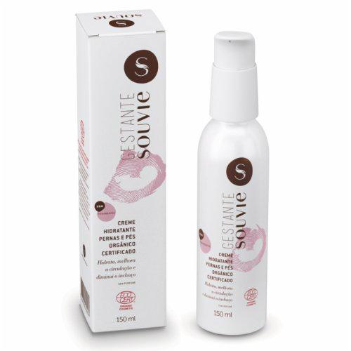 Creme Hidratante Para Pernas E Pes Organico Souvie 150Ml