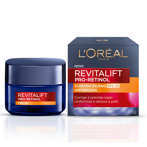 Imagem do produto Creme L'oréal Paris Revitalift Pro Retinol Cuidado Diurno Fps20 Antirrugas 49G L'oreal 49G