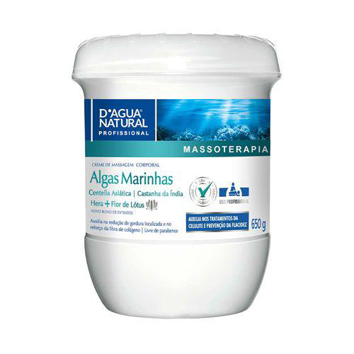 Creme Massagem - Corp Extr Dagua Natural 650G