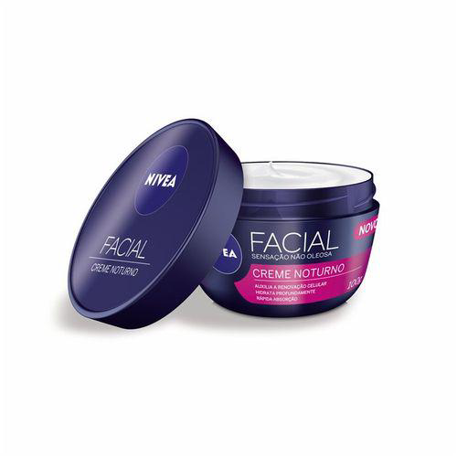 Creme Nivea Facial Noturno Com 100G