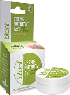 Creme Nutritivo Blant 6X1 Para Unhas E Cutículas 7G
