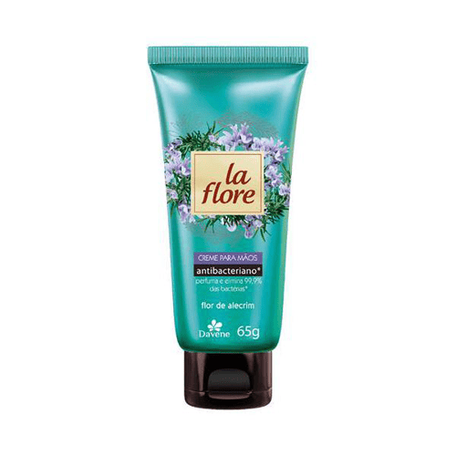 Imagem do produto Creme Para Mãos Antibacteriano Davene La Flore Flor De Alecrim 65G