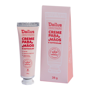 Creme Para Mãos E Cutículas Baunilha Dailus