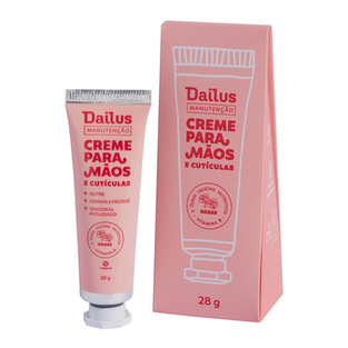 Creme Para Mãos E Cutículas Rosas Dailus