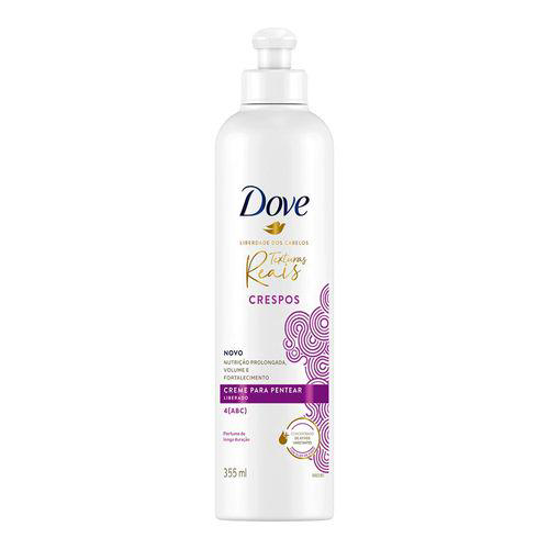 Creme Para Pentear Dove Texturas Reais Crespos Óleo De Coco 355Ml 355Ml