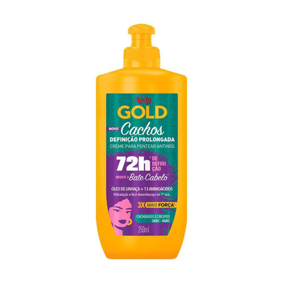 Imagem do produto Creme Para Pentear Niely Gold Cachos Definição Prolongada 250Ml