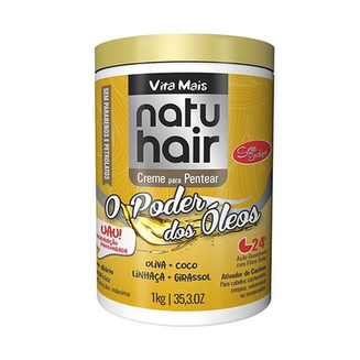 Imagem do produto Creme Para Pentear O Poder Dos Óleos Natuhair 1Kg