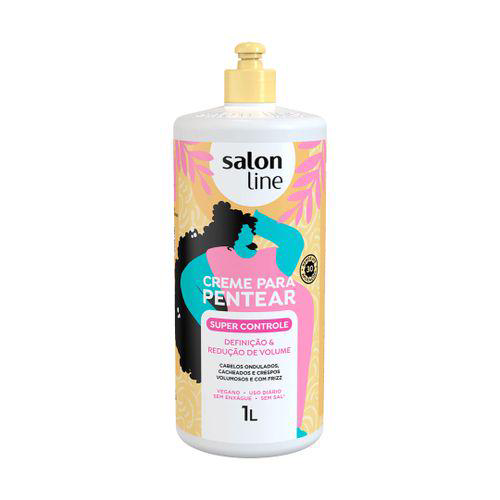 Imagem do produto Creme Para Pentear Salon Line Super Controle 1L 1 Litro