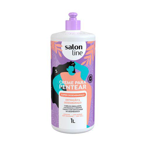 Imagem do produto Creme Para Pentear Salon Line Super Desembaraço 1L 1 Litro