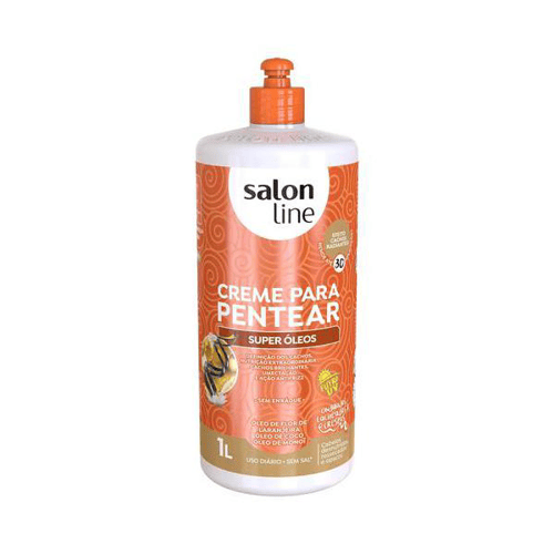 Imagem do produto Creme Para Pentear Salon Line Super Óleos 1L