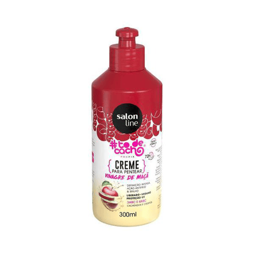 Creme Para Pentear Salon Line Tô De Cacho Vinagre Maçã 300Ml