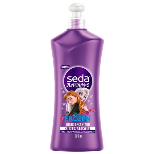 Imagem do produto Creme Para Pentear Seda Juntinhos Frozen Brilho Encantado Com 300Ml 300Ml