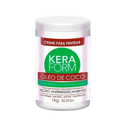 Imagem do produto Creme Para Pentear Skafe Keraform Óleo De Coco Com 1Kg