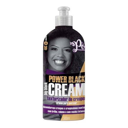 Imagem do produto Creme Para Pentear Soul Power Black Big Black Cream 500Ml