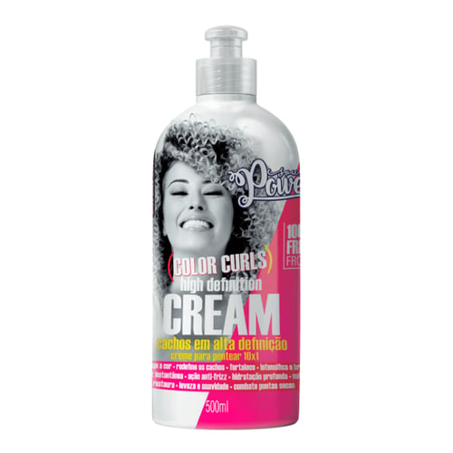 Creme Para Pentear Soul Power Color Curls Magic Help 500Ml