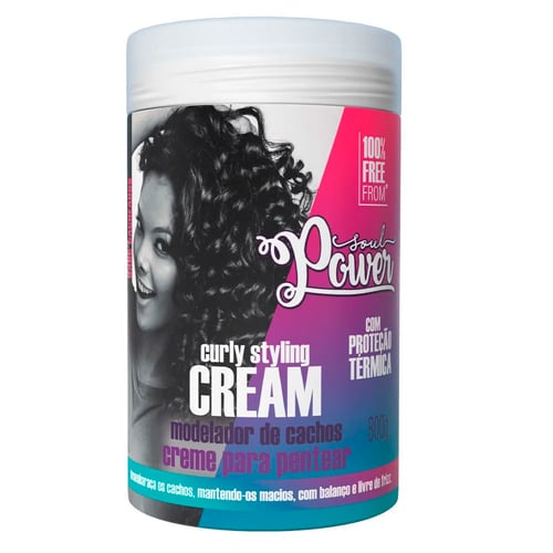 Imagem do produto Creme Para Pentear Soul Power Curly Styling Cream Modelador De Cachos 800G