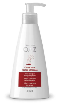 Imagem do produto Creme Para Pernas Cansadas Oaz - 300Ml