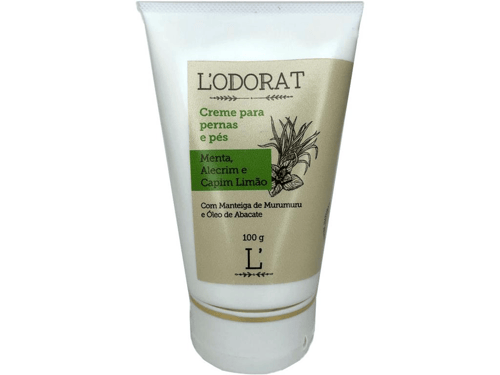 Imagem do produto Creme Para Pernas E Pés Menta Alecrim E Capim Limão 100 G Fragrncia:capim Limão L'odorat
