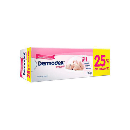 Creme Prevenção De Assaduras Dermodex Prevent 60G