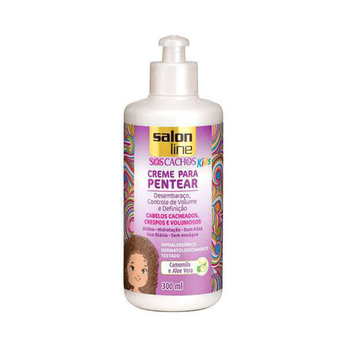 Creme Para Pentear Salon Line Sos Cachos Kids 300Ml