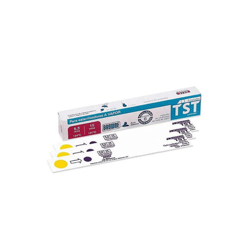 Cristófoli Indicador Químico Tst Classe 6 Para Esterilização Em Autoclave