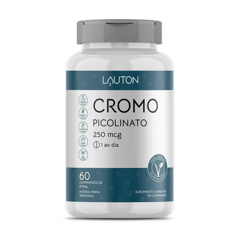 Imagem do produto Cromo Picolinato Lauton Nutrition Com 60 Comprimidos
