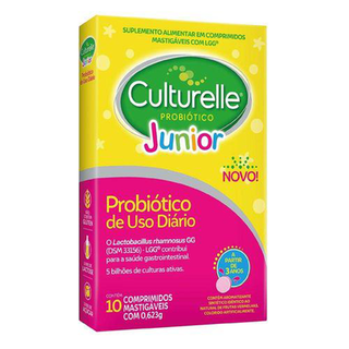 Imagem do produto Culturelle - Probiótico Júnior 10 Comprimidos Mastigáveis
