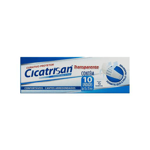 Curat Cicatrisan Transp 10Un