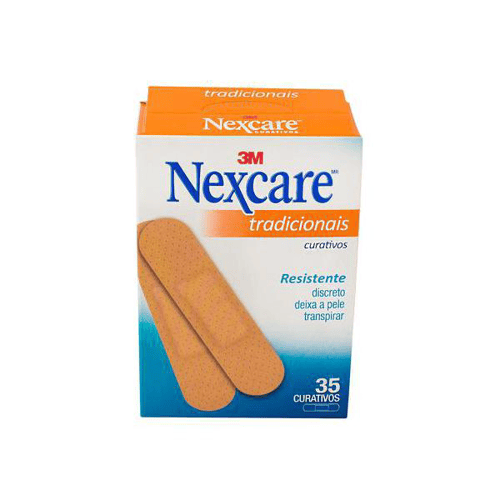 Imagem do produto Curat. Nexcare Tradicionais Com 35 Unidades