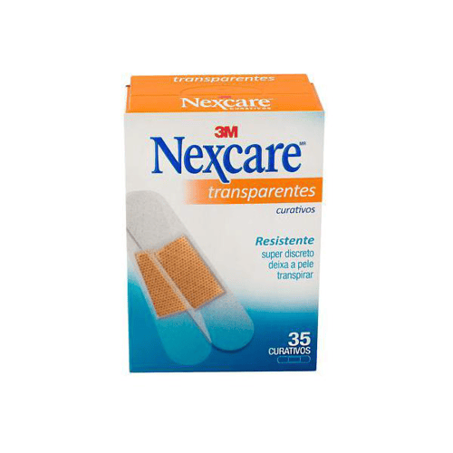 Imagem do produto Curat. - Nexcare Transparente Com 35 Unidades