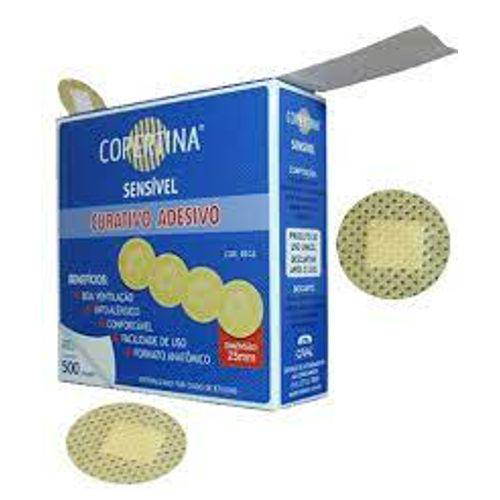 Curativo Adesivo Rolo Dimetro 25Mm Cx/500 Copertina L200j457 V;12/23