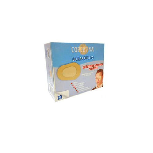 Imagem do produto Curativo Adesivo Sensível Ocular Adulto Copertina 20 Unidades