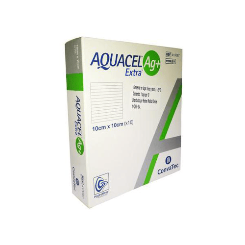 Imagem do produto Curativo Aquacel 10X10cm Ag Extra Prata Convatec