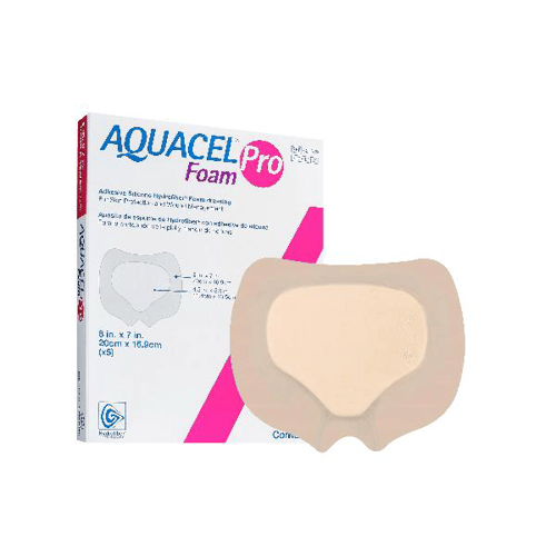 Imagem do produto Curativo Aquacel Foam Pro Adesivo Sacral 20X16,9Cm Caixa 5 Unidades Convatec