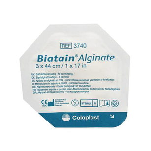 Imagem do produto Curativo Biatain Alginato Fita 3Cm X 44Cm Com 1 Unidade