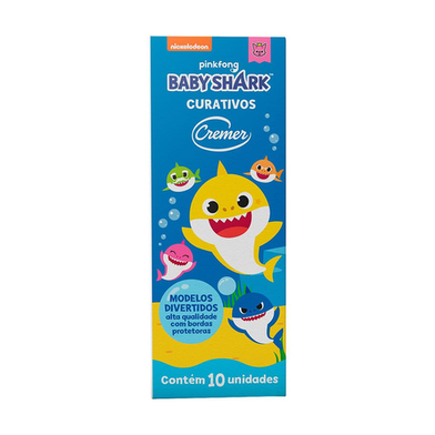 Imagem do produto Curativo Cremer Baby Shark 10 Unidades 10 Unidades