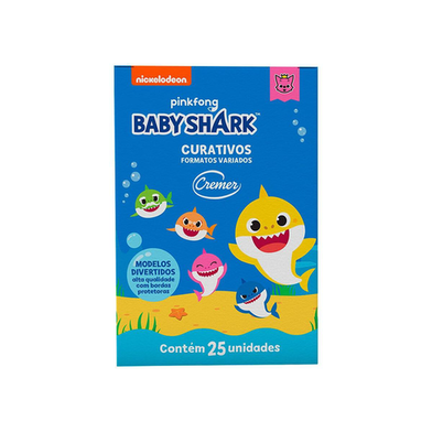 Imagem do produto Curativo Cremer Baby Shark 25 Unidades 25 Unidade