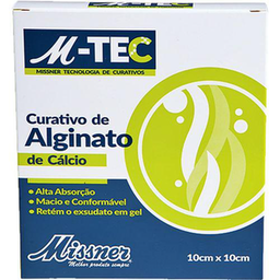 Imagem do produto Curativo De Alginato De Cálcio Mtec 10Cm X 10Cm Missner