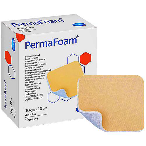 Imagem do produto Curativo De Espuma Permafoam Hartmann 10X10cm 409401