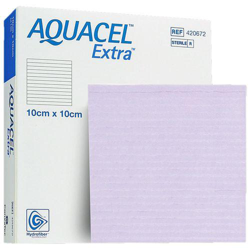 Imagem do produto Curativo De Hidrofibra Aquacel Extra 10X10 Cm Convatec 1 Unidade