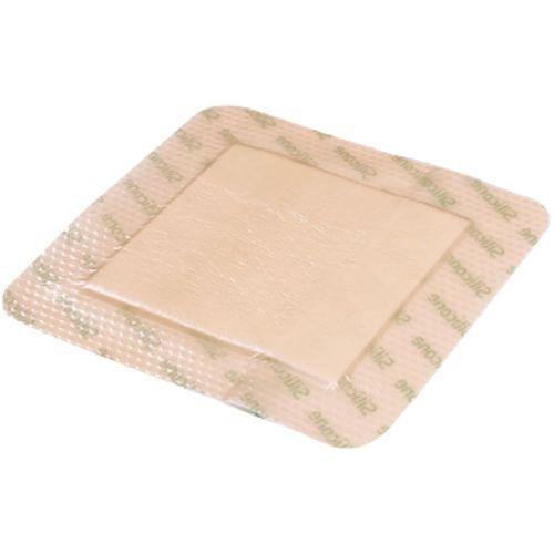 Curativo De Silicone Aderente Com Espuma Absorvente Silicare 10 X 10 Cm Vita Medical