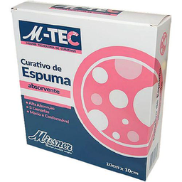Imagem do produto Curativo Espuma Absorvente Mtec 10Cm X 10Cm
