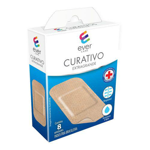 Imagem do produto Curativo Ever Care Extra Grande 8 Unidades