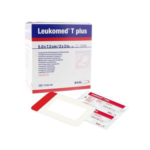 Imagem do produto Curativo Filme Transparente Bsn Medical Leukomed T Plus 5Cm X 7,2Cm 1 Unidade