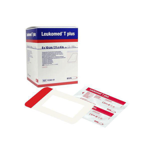 Imagem do produto Curativo Filme Transparente Bsn Medical Leukomed T Plus 8Cm X 10Cm 1 Unidade