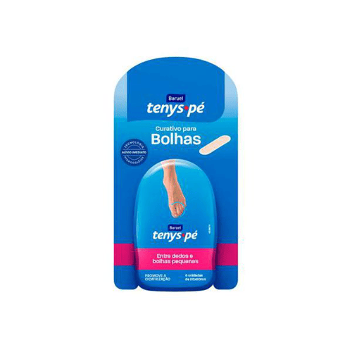 Imagem do produto Curativo Para Bolhas Tenys Pé Entre Dedos E Pequenas Com 6 Unidades