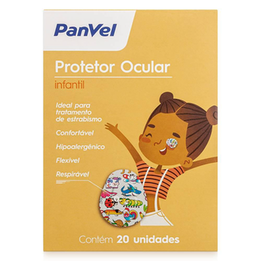 Imagem do produto Curativo Protetor Ocular Infantil Panvel 20Un