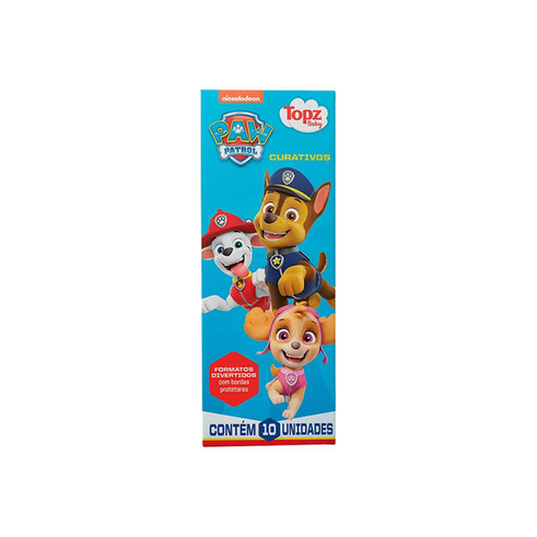 Curativo Topz Patrulha Canina 10 Unidades 10 Unidades
