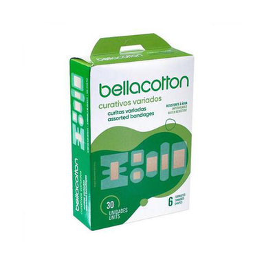 Imagem do produto Curativos - Bella Cotton Com 30 Transparente Sortidos